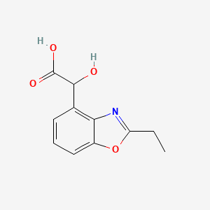 2-(2-Ethylbenzo[d]oxazol-4-yl)-2-hydroxyacetic acid