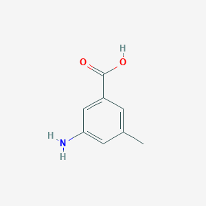 molecular formula C8H9NO2 B1289576 3-氨基-5-甲基苯甲酸 CAS No. 2305-37-5