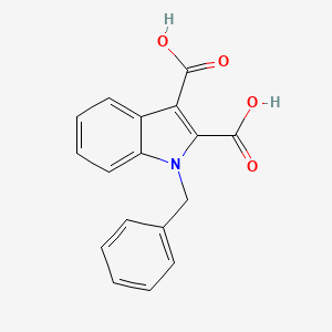 1-Benzyl-1H-indole-2,3-dicarboxylic acid