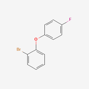 molecular formula C12H8BrFO B1289597 1-Bromo-2-(4-fluorophenoxy)benzene CAS No. 1055987-64-8