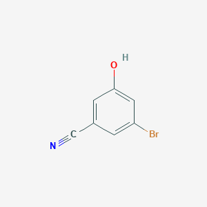 molecular formula C7H4BrNO B1289605 3-溴-5-羟基苯甲腈 CAS No. 770718-92-8