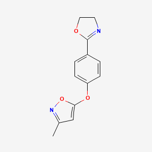 5-(4-(4,5-Dihydrooxazol-2-yl)phenoxy)-3-methylisoxazole