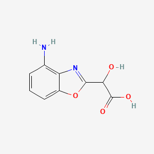 2-(4-Aminobenzo[d]oxazol-2-yl)-2-hydroxyacetic acid