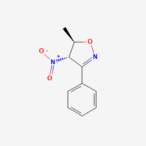 Trans-5-methyl-4-nitro-3-phenyl-4,5-dihydroisoxazole