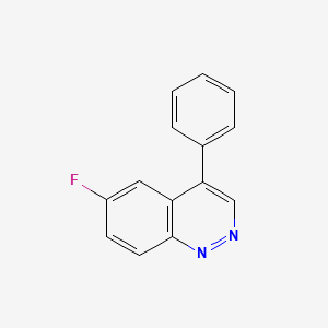 6-Fluoro-4-phenylcinnoline