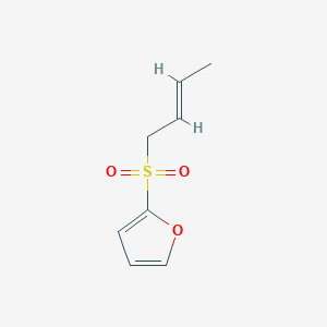 2-(But-2-en-1-ylsulfonyl)furan