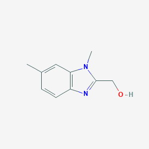 B128963 1H-Benzimidazole-2-methanol, 1,6-dimethyl- CAS No. 155221-51-5