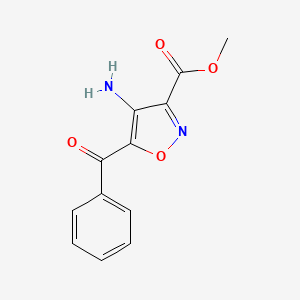 Methyl 4-amino-5-benzoyl-1,2-oxazole-3-carboxylate