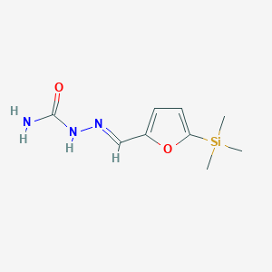 2-((5-(Trimethylsilyl)furan-2-yl)methylene)hydrazinecarboxamide