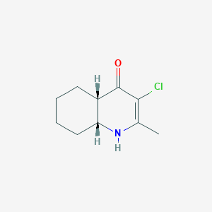 Cis-3-chloro-2-methyl-4a,5,6,7,8,8a-hexahydroquinolin-4-ol