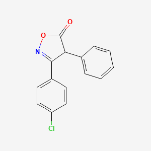 3-(4-Chlorophenyl)-4-phenyl-1,2-oxazol-5(4H)-one