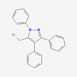 5-(Bromomethyl)-1,3,4-triphenyl-1H-pyrazole