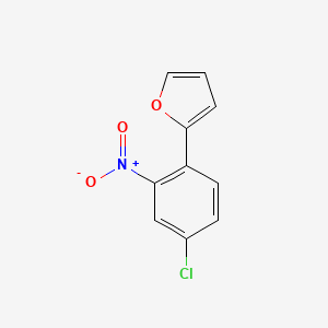 2-(4-Chloro-2-nitrophenyl)furan