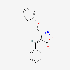 (Z)-4-Benzylidene-3-(phenoxymethyl)isoxazol-5(4H)-one