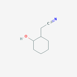 Cyclohexaneacetonitrile, 2-hydroxy-