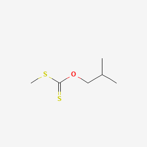 Carbonodithioic acid, S-methyl O-(2-methylpropyl) ester