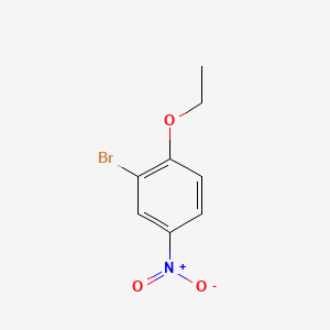 molecular formula C8H8BrNO3 B1289699 2-Bromo-1-ethoxy-4-nitrobenzene CAS No. 58244-42-1