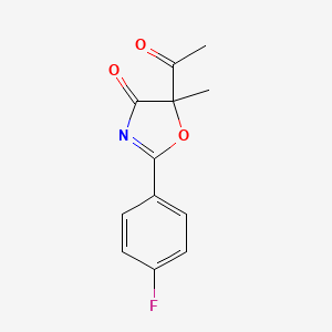 5-Acetyl-2-(4-fluorophenyl)-5-methyloxazol-4(5H)-one