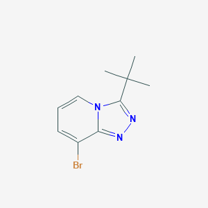 8-Bromo-3-(tert-butyl)-[1,2,4]triazolo[4,3-a]pyridine