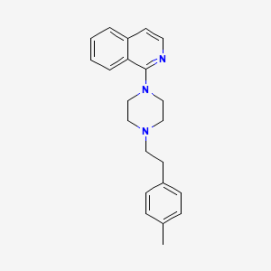 1-{4-[2-(4-Methylphenyl)ethyl]piperazin-1-yl}isoquinoline