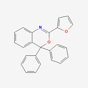 2-(Furan-2-yl)-4,4-diphenyl-4H-3,1-benzoxazine