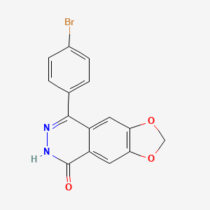 8-(4-Bromophenyl)-2H-[1,3]dioxolo[4,5-g]phthalazin-5(6H)-one