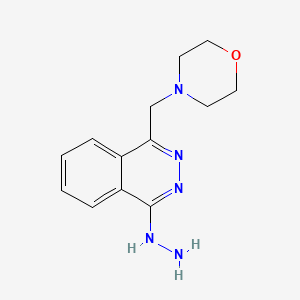 4-((4-Hydrazinylphthalazin-1-yl)methyl)morpholine