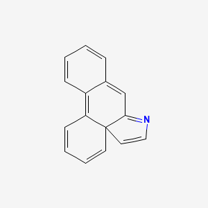 molecular formula C16H11N B12897390 Dibenzo[d,f]indole 