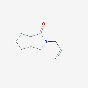 2-(2-Methylprop-2-en-1-yl)hexahydrocyclopenta[c]pyrrol-1(2H)-one