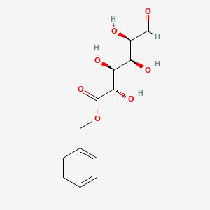 (2S,3S,4S,5R)-Benzyl 2,3,4,5-tetrahydroxy-6-oxohexanoate