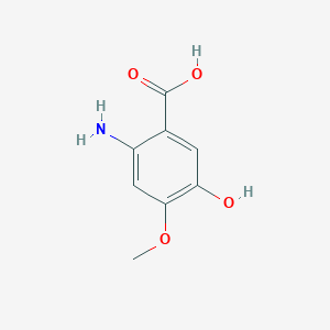 2-Amino-5-hydroxy-4-methoxybenzoic acid