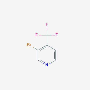 molecular formula C6H3BrF3N B1289754 3-Bromo-4-(trifluoromethyl)pyridine CAS No. 936841-70-2