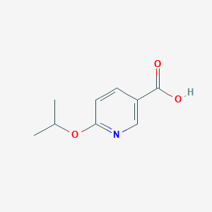 molecular formula C9H11NO3 B1289763 6-异丙氧基烟酸 CAS No. 223127-05-7