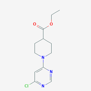 Ethyl 1-(6-chloropyrimidin-4-yl)piperidine-4-carboxylate