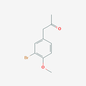 molecular formula C10H11BrO2 B1289791 1-(3-Bromo-4-methoxyphenyl)propan-2-one 
