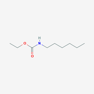 molecular formula C9H19NO2 B12897947 Ethyl hexylcarbamate CAS No. 7451-47-0