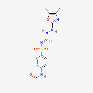 N-[4-[[[[(4,5-Dimethyloxazol-2-YL)amino]iminomethyl]amino]sulfonyl]phenyl]acetamide