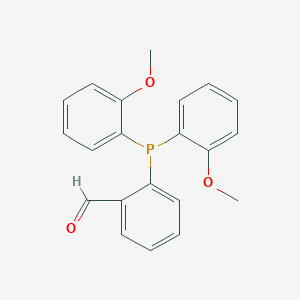 2-[Bis(2-methoxyphenyl)phosphanyl]benzaldehyde