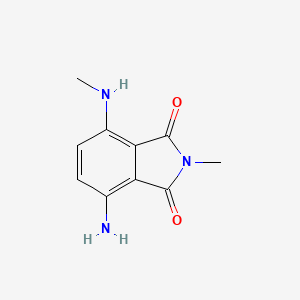 4-Amino-2-methyl-7-(methylamino)-1H-isoindole-1,3(2H)-dione