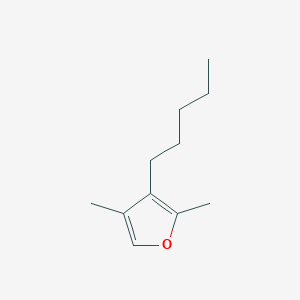 2,4-Dimethyl-3-pentylfuran