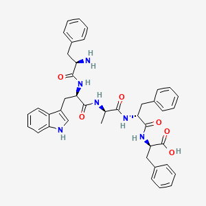 D-Phenylalanyl-D-tryptophyl-D-alanyl-D-phenylalanyl-D-phenylalanine