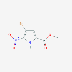 methyl 4-bromo-5-nitro-1H-pyrrole-2-carboxylate