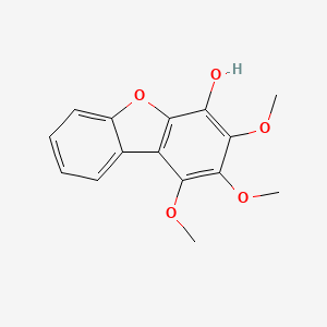 1,2,3-Trimethoxydibenzo[b,d]furan-4-ol