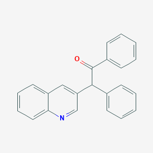 1,2-Diphenyl-2-(quinolin-3-yl)ethan-1-one