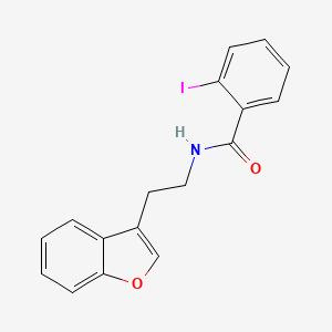 N-[2-(1-benzofuran-3-yl)ethyl]-2-iodobenzamide