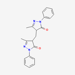 4,4'-Methylenebis(3-methyl-1-phenyl-1H-pyrazol-5(4H)-one)