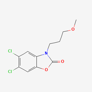 2-Benzoxazolinone, 5,6-dichloro-3-(3-methoxypropyl)-