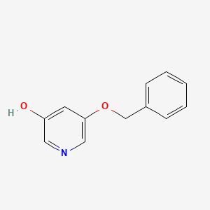molecular formula C12H11NO2 B1289877 3-Benzyloxy-5-hydroxypyridine CAS No. 209328-93-8