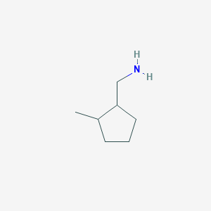molecular formula C7H15N B1289881 (2-Methylcyclopentyl)methanamine CAS No. 751464-59-2