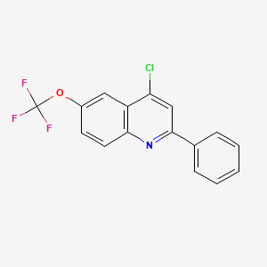 4-Chloro-2-phenyl-6-(trifluoromethoxy)quinoline